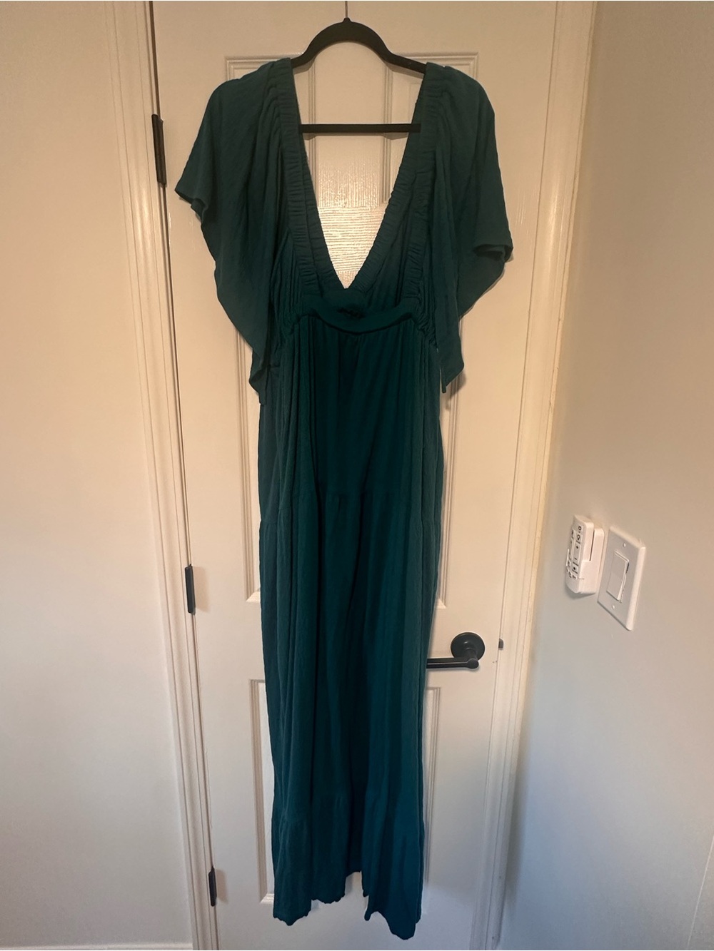 Free People La La Maxi Dress - Dark Teal - Picture 2 of 4